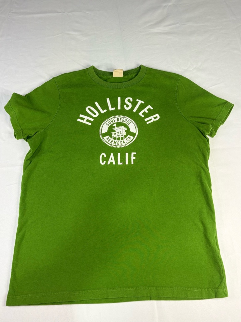 Y2K 2000s style Green Hollister Cali Tee | 13.99